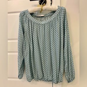 Long sleeve blouse